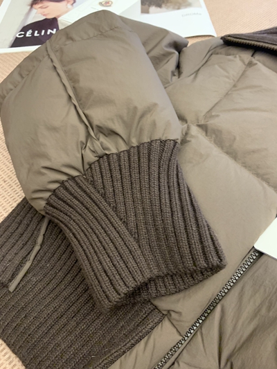 ハイクオリティダウンジャケット内部構造